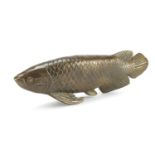 Large Japanese bronzed fish, 44cm in length :For Further Condition Reports Please Visit Our Website-