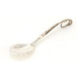 Danish silver preserve spoon, by George Jensen, numbered 41, 12cm in length, 24.2g :For Further