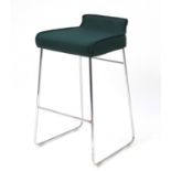 Contemporary Allermuir Tommo high stool, 83cm high :For Further Condition Reports Please Visit Our