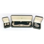 Harrods Duchess of Windsor Collection costume jewellery comprising a simulated pearl choker