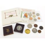 18th century and later British and world coinage and tokens including 1987 uncirculated coin