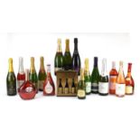Nineteen bottles of Champagne, Rosé and sparkling wine including F Dulac, Mondelli Codorniu Mateus