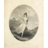 Mademoiselle Parisot, 18th century print, JJ Masgueirer Pinet published as the Act directs,