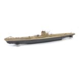 Remote control submarine, 166cm in length : For Further Condition Reports Please Visit Our