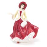 Royal Doulton figurine Christmas day 2009, HN5350, 18cm high : For Further Condition Reports