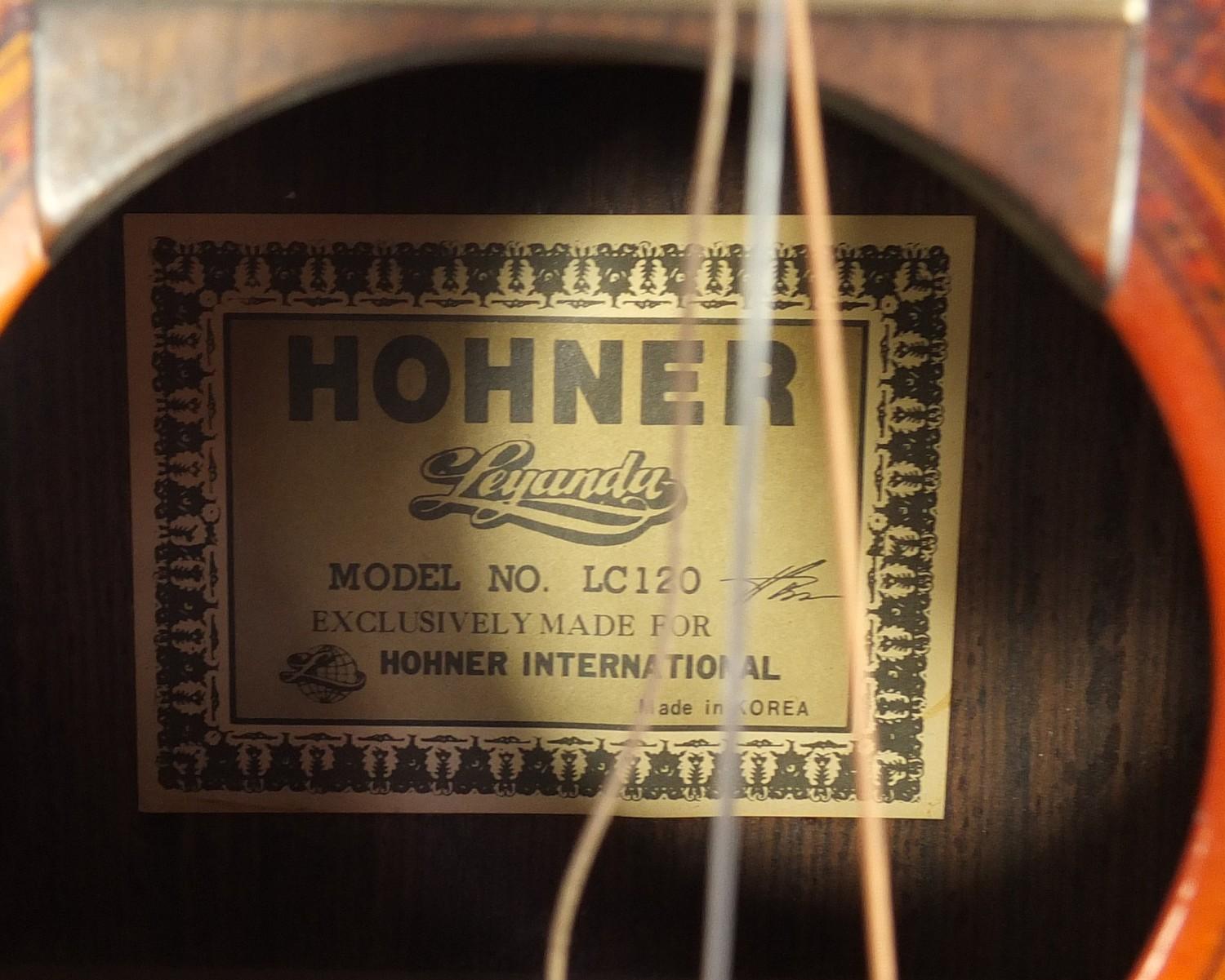 Two wooden acoustic guitars comprising Hohner model LC120 and Stag model C530 : For Further - Image 4 of 4