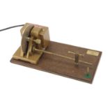 Medcalf Bros miniaturist's lathe, 29.5cm wide : For Further Condition Reports Please Visit Our