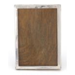 Edward VII rectangular silver easel photo frame by Samuel M Levi, Birmingham 1901, 13cm x 9cm :