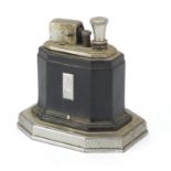 Art Deco Ronson table touch tip table lighter, 9cm high : For Further Condition Reports Please Visit