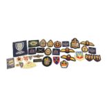 Military and police interest cloth patches and badges including Russian examples : For Further