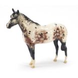 Royal Doulton Appaloosa horse, 20cm high : For Further Condition Reports Please Visit Our Website,