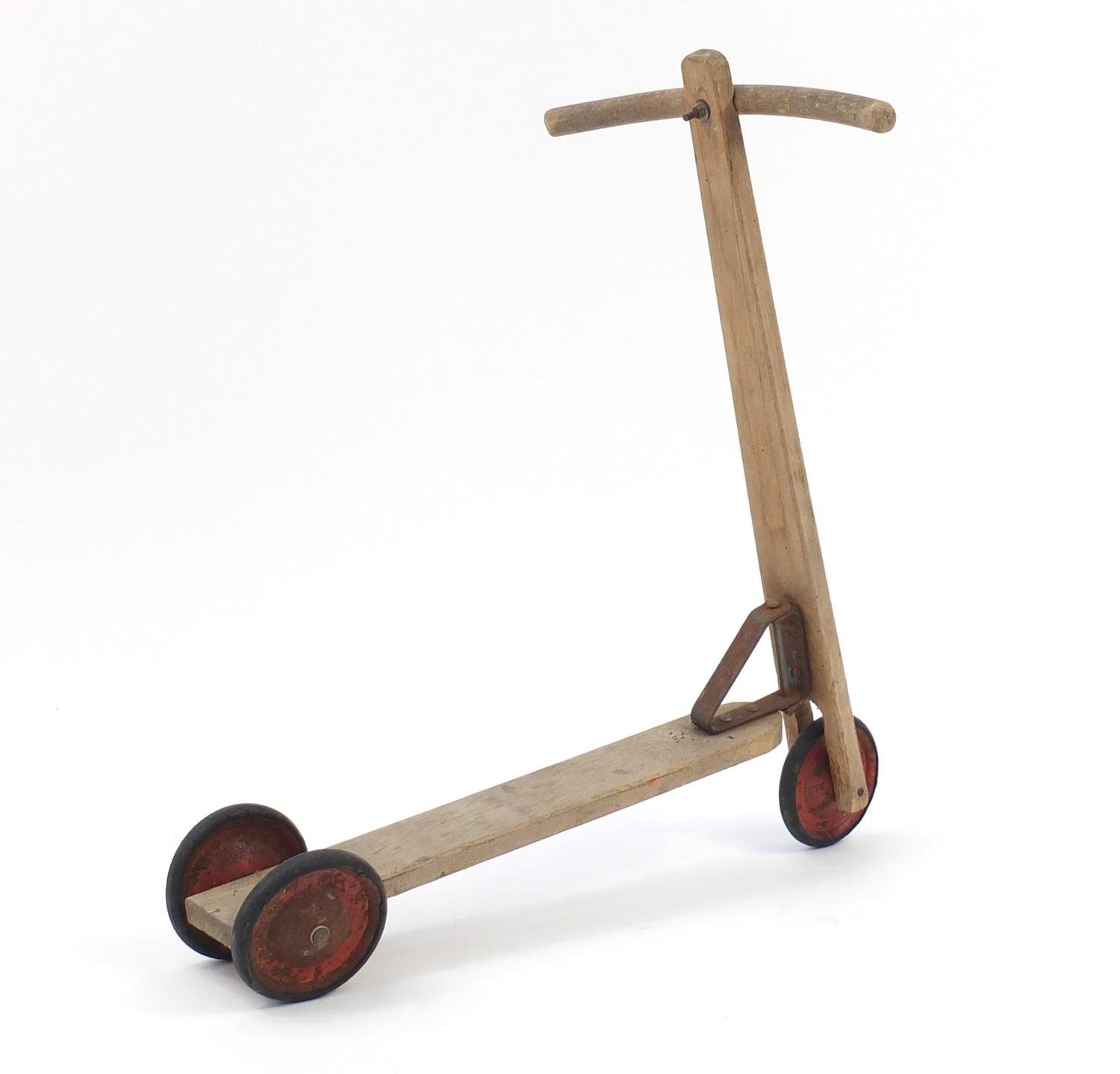 Vintage child's Vero ABC baby scooter, 58cm high : For Further Condition Reports Please Visit Our - Image 3 of 3