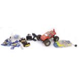 Nitro remote control truck and a kit built electric remote control car : For Further Condition