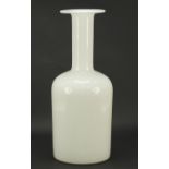 Large Danish Gulvase by Holmegaard with paper label, 43.5cm high : For Further Condition Reports