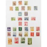 World stamps arranged in an album including China and Persia : For Further Condition Reports