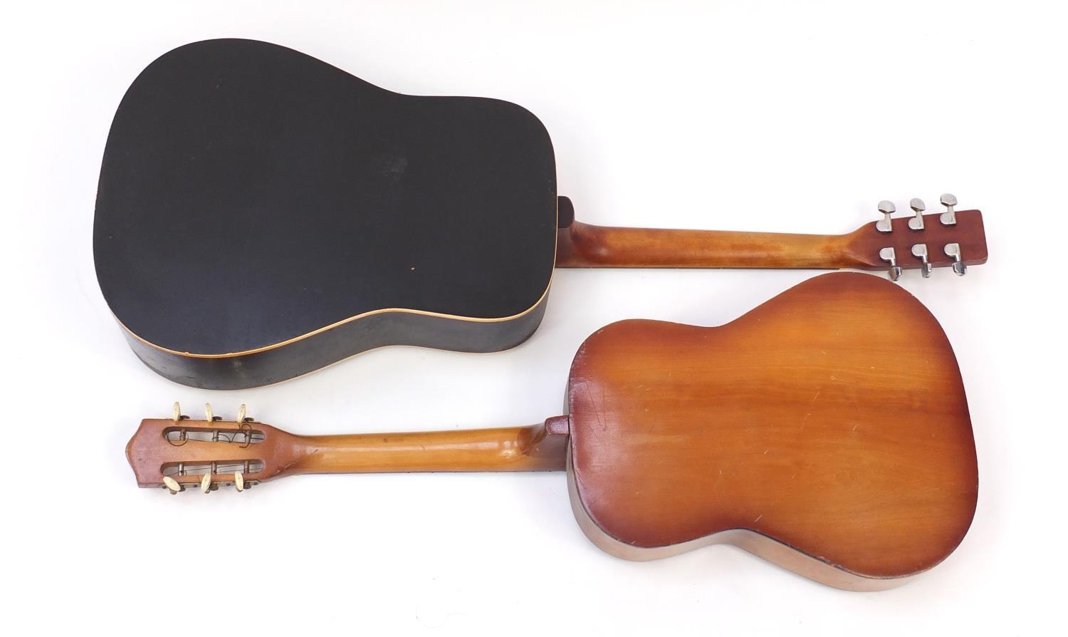 Two wooden acoustic guitars comprising Norman model B18 and Audition guitar : For Further - Image 2 of 6