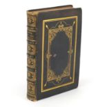 The Book of the Poets with forty engravings on steel, 19th century tooled leather hardback book,