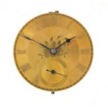 F Kreut & Co pocket watch movement with crystal : For Further Condition Reports Please Visit Our