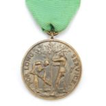 Royal Horticultural Society Long Service medal awarded to W Shoebridge, with case : For Further