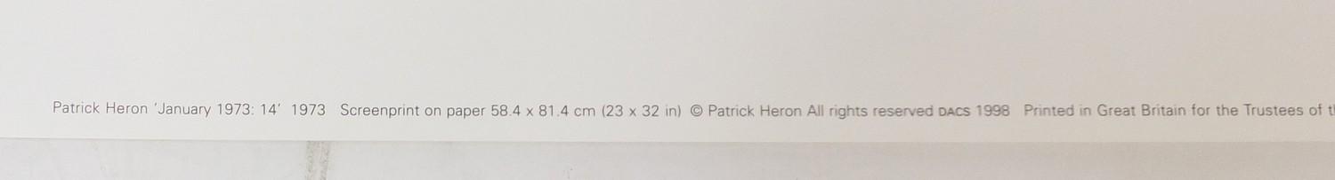 Three Tate modern posters comprising a Patrick Heron example in a Tate tube, a Dali 79-80 poster and - Image 14 of 20