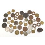 Antique and later British and world coinage, some silver, including maundy coins and an 1868