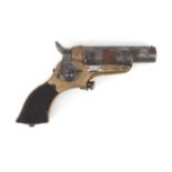 19th century American single shot Derringer by Eben T Starr dated May 10th 1864 : For Further