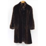 Daville faux fur coat retailed by Harrods, size 8 : For Further Condition Reports, Please Visit