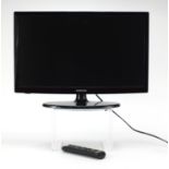 Samsung 22 inch LCD TV with remote control : For Further Condition Reports, Please Visit Our