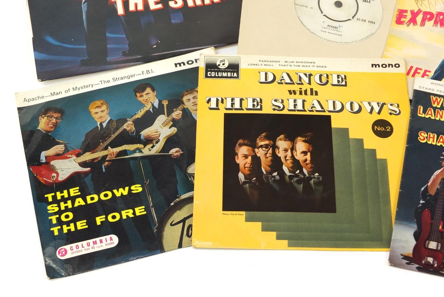 The Shadows 10 inch LP's and singles : For Further Condition Reports, Please Visit Our Website, - Image 7 of 8