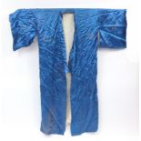 Japanese silk kimono, 135cm in length : For Further Condition Reports, Please Visit Our Website,