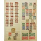Victorian and later British and world stamps including penny reds, postage due and blocks : For