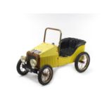 Brum tinplate child's pedal car, 80cm in length : For Further Condition Reports, Please Visit Our