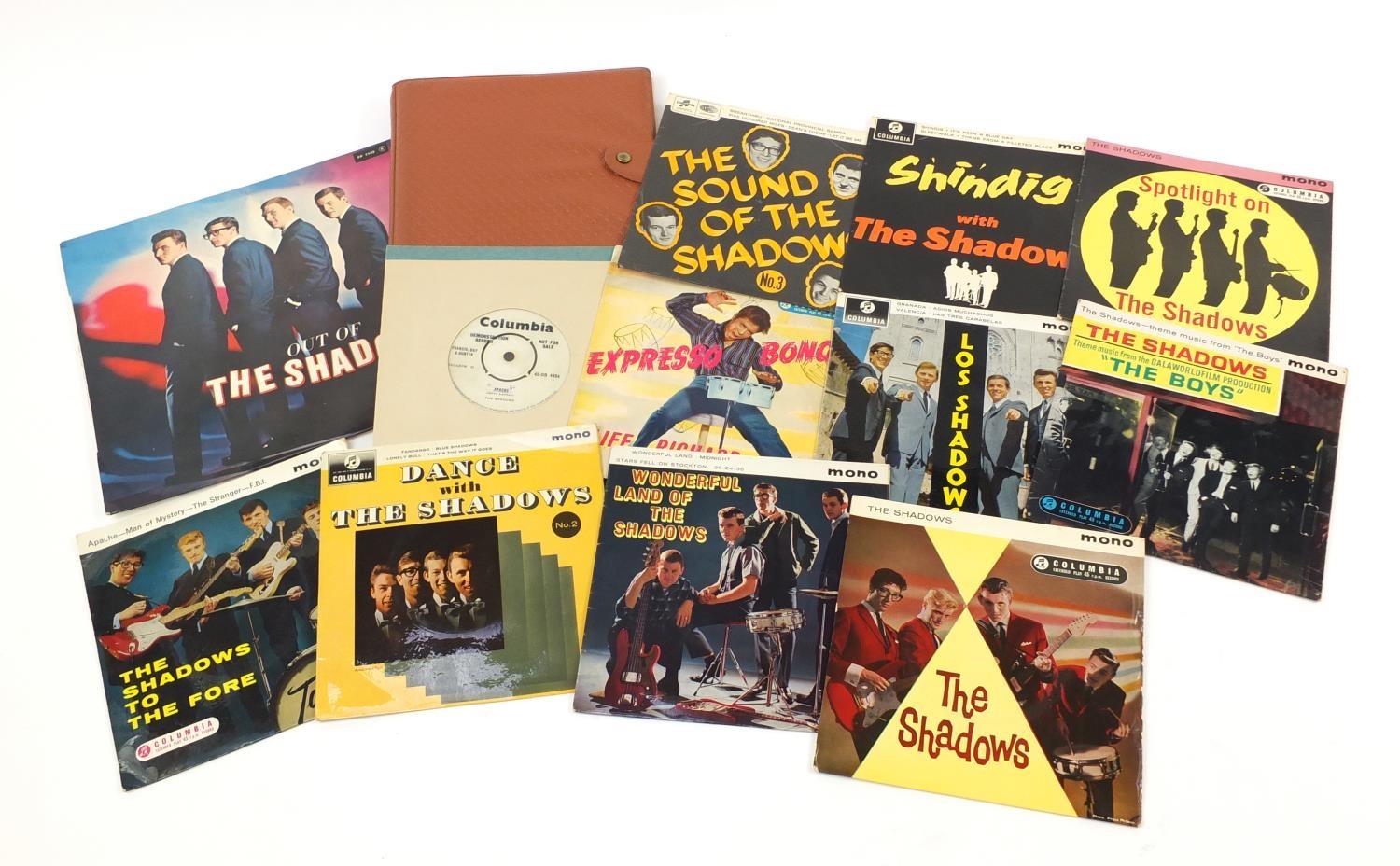 The Shadows 10 inch LP's and singles : For Further Condition Reports, Please Visit Our Website,