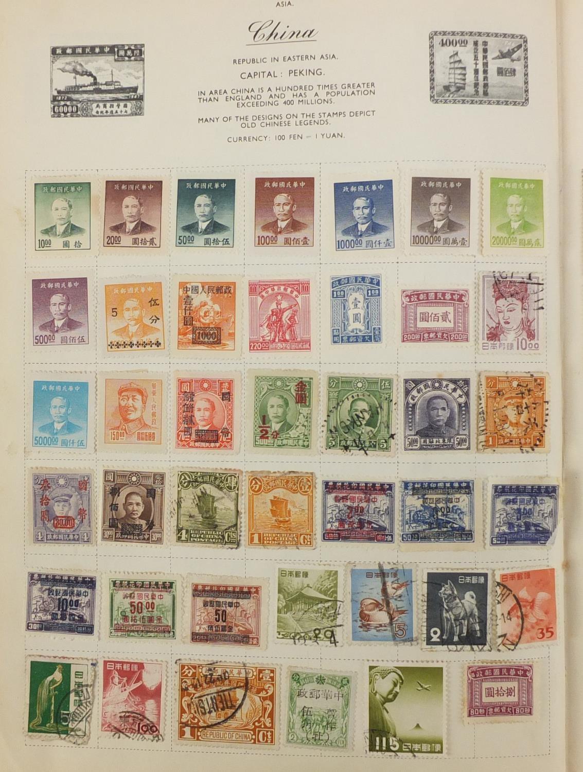 Large collection of world stamps and first day covers, some arranged in albums and some loose, - Image 20 of 28