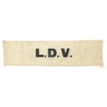 Military interest LDV arm band, 36cm in length : For Further Condition Reports, Please Visit Our