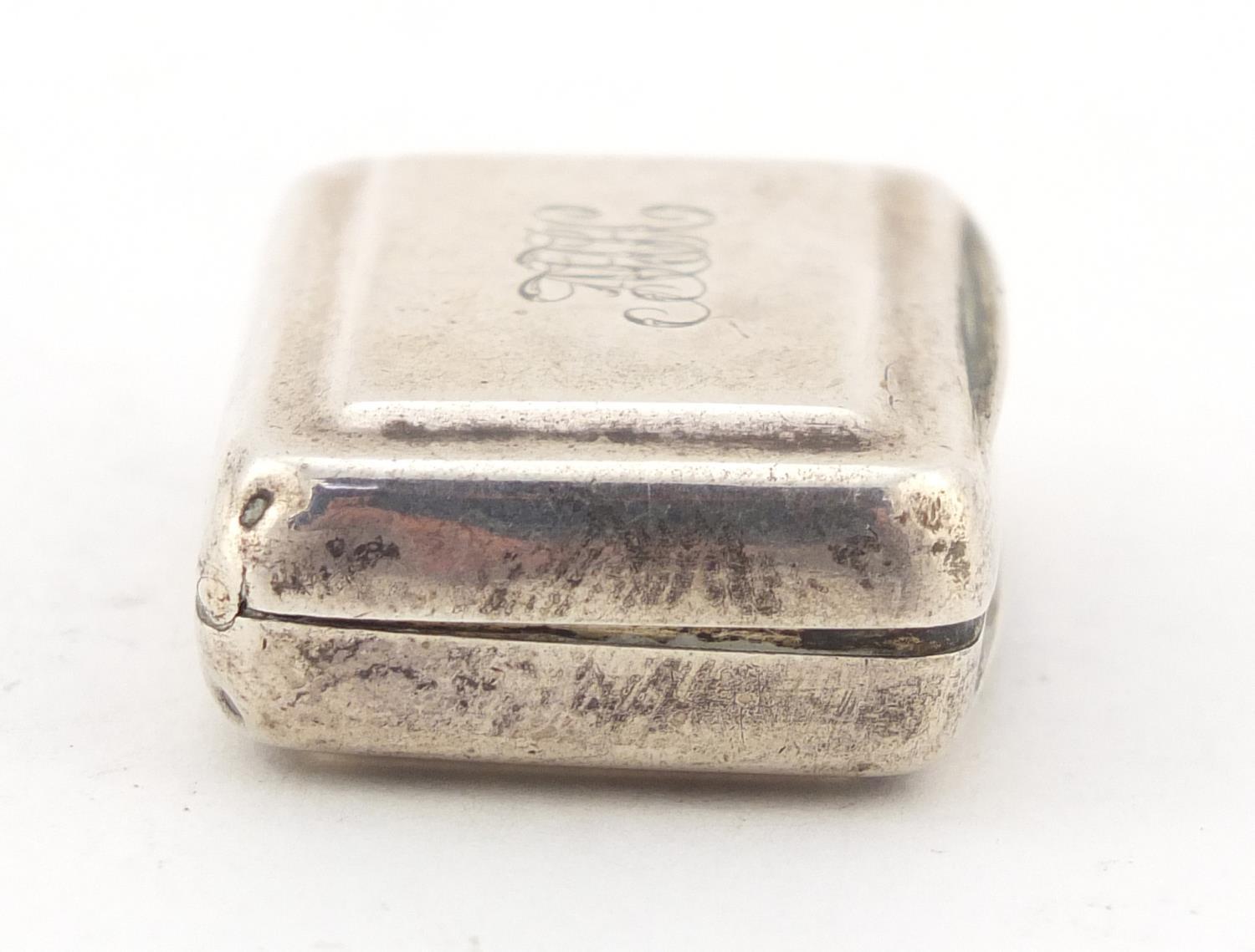 George III silver vinaigrette with gilt interior by T Simpson & Son, Birmingham 1810, 4cm in length, - Image 6 of 17