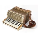 Puratone marbleised accordian, 31cm wide : For Further Condition Reports, Please Visit Our