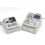 Two Sharp electronic cash registers, model XE-A203 and XE-A102 : For Further Condition Reports,