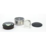 Four vintage photography glass lenses : For Further Condition Reports, Please Visit Our Website,