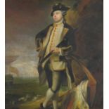 Portrait of Lord Nelson, Old Master style oil on canvas laid on board, framed, 48cm x 43.5cm : For
