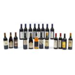 Twenty bottles of red wine including eight bottles of Yalumba Merlot : For Further Condition