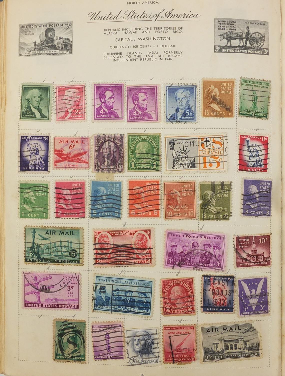 Large collection of world stamps and first day covers, some arranged in albums and some loose, - Image 25 of 28