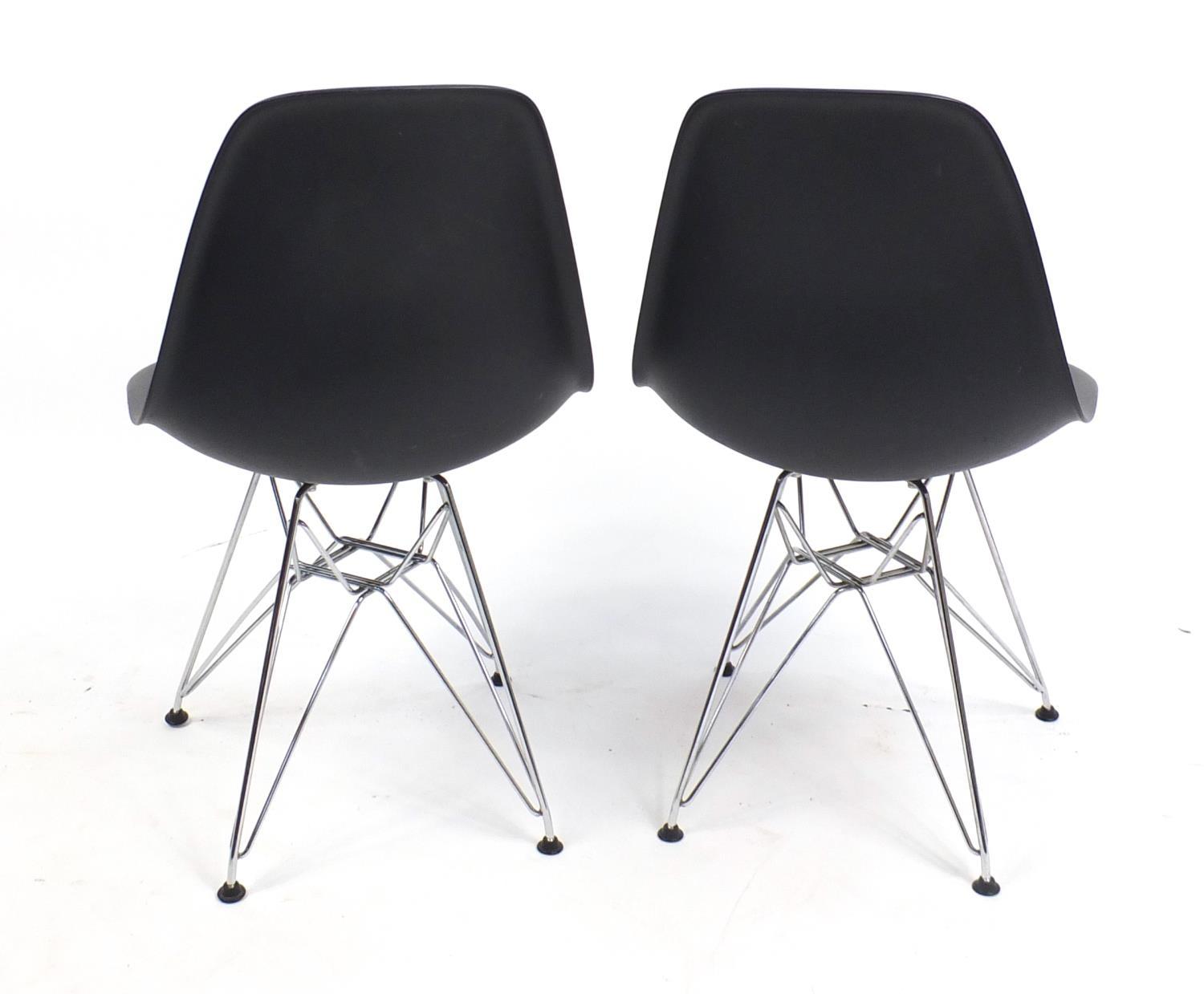 Pair of Vitra chairs designed by Charles Eames, each 80cm high : For Further Condition Reports, - Image 3 of 4