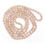 Cultured pearl necklace : For Further Condition Reports, Please Visit Our Website, Updated Daily.