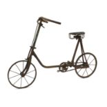 Vintage bicycle, possibly Victorian, 74cm high : For Further Condition Reports, Please Visit Our