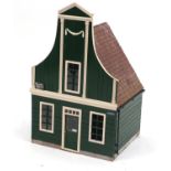 Wooden hand built shop design doll's house with furniture, 65cm H x 41cm W x 31cm D : For Further