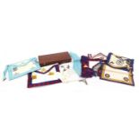 Masonic regalia including sashes : For Further Condition Reports, Please Visit Our Website,