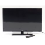 Logik 32 inch LED TV/DVD combi with remote control : For Further Condition Reports, Please Visit Our