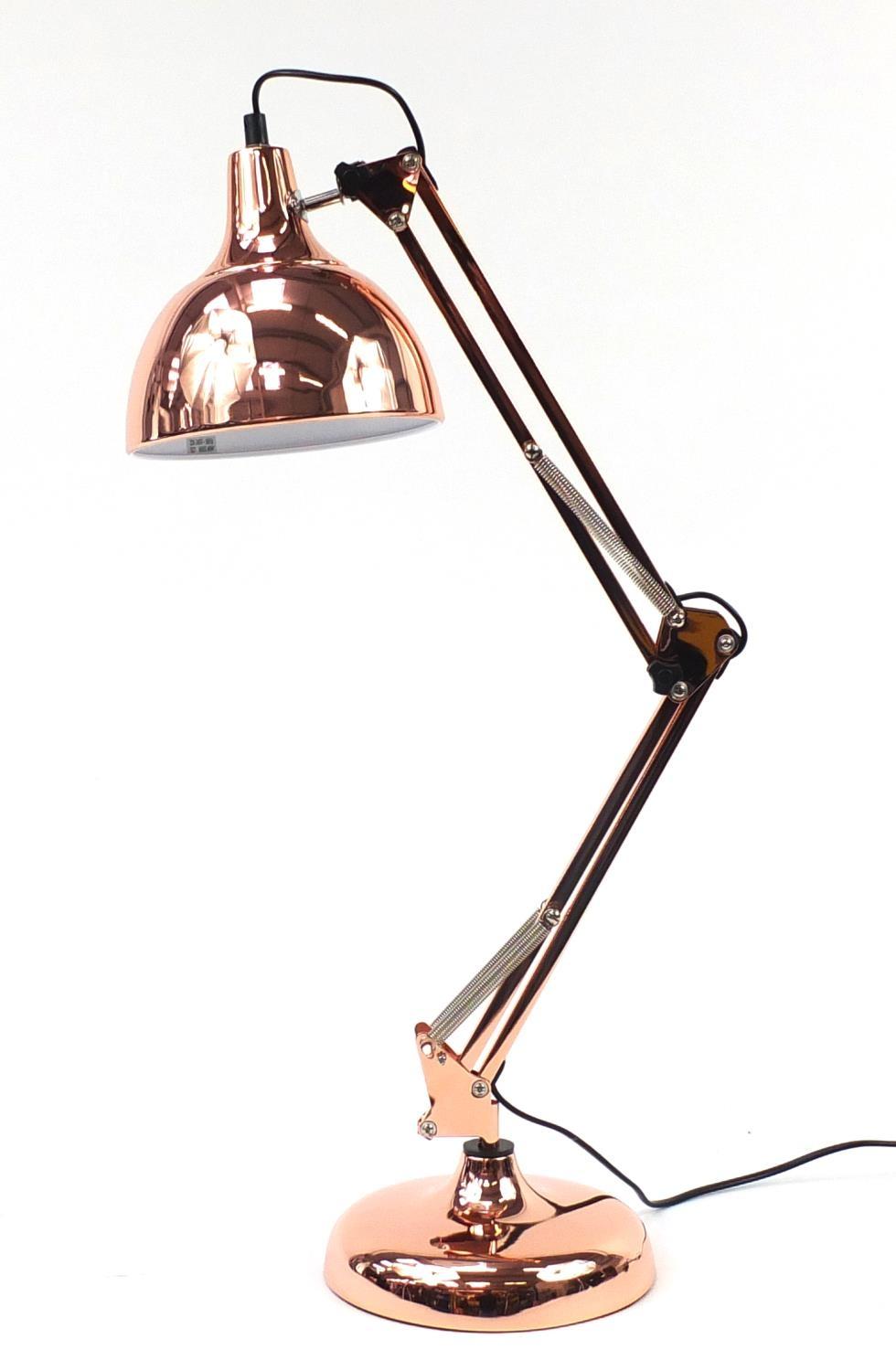 Retro Anglepoise table lamp, 72cm high : For Further Condition Reports Please Visit Our Website,