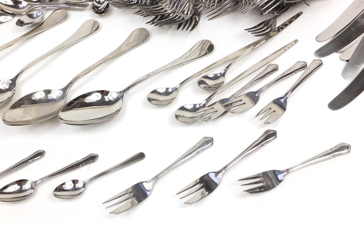 Large selection of as new stainless steel cutlery : For Further Condition Reports Please Visit Our - Image 6 of 9